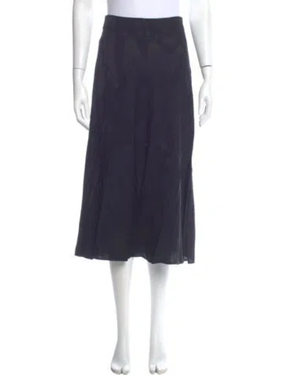 Pre-owned Ba&sh Midi Length Skirt In Blue