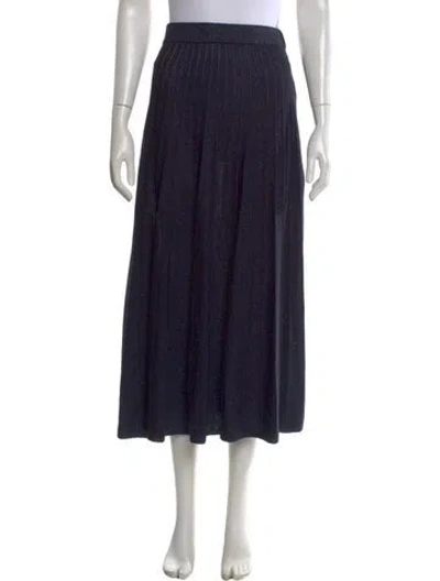 Pre-owned Ba&sh Midi Length Skirt In Blue