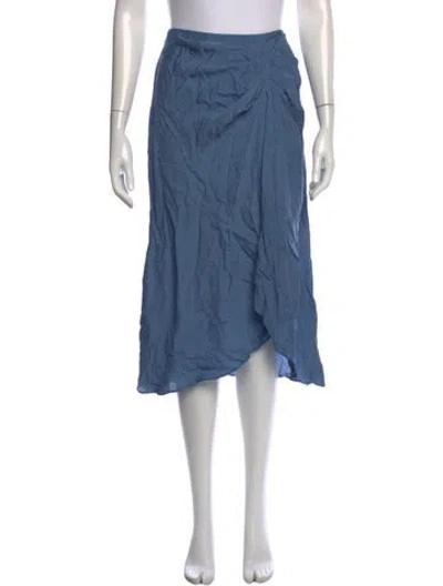 Pre-owned Ba&sh Midi Length Skirt In Blue