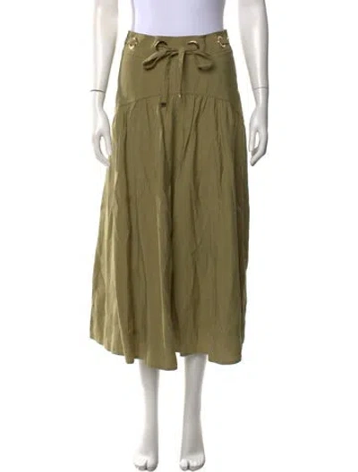 Pre-owned Ba&sh Midi Length Skirt In Green