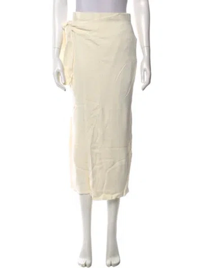 Pre-owned Ba&sh Midi Length Skirt In Neutral