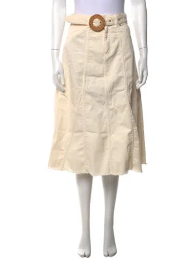 Pre-owned Ba&sh Midi Length Skirt In Neutrals