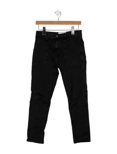 Pre-owned Ba&sh Mid-rise Skinny Leg Jeans In Gray