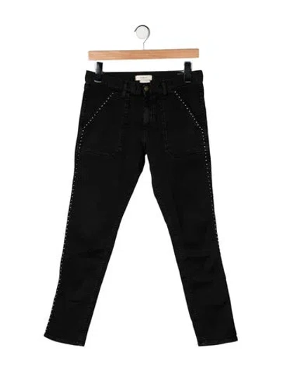 Pre-owned Ba&sh Mid-rise Skinny Leg Jeans W/ Tags In Black