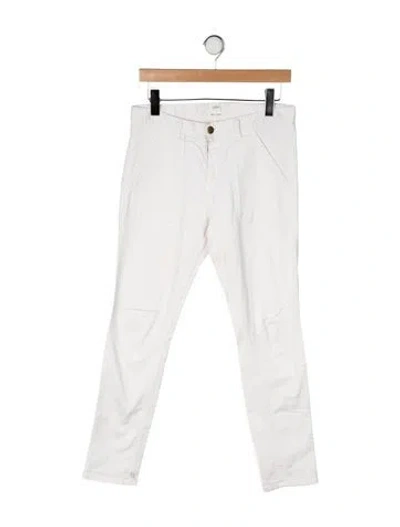 Pre-owned Ba&sh Mid-rise Straight Leg Jeans In Neutrals