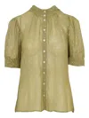Ba&sh Mimi Buttoned Blouse In Neutral