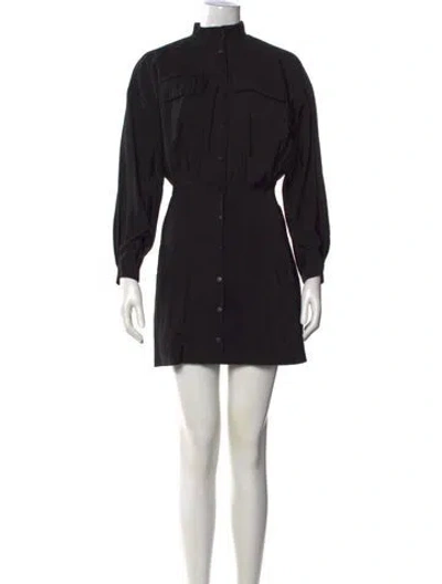 Pre-owned Ba&sh Mini Dress In Black