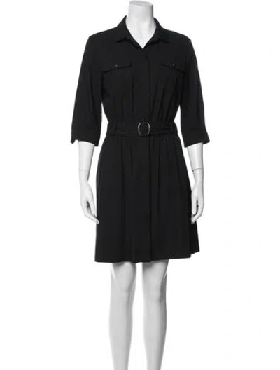 Pre-owned Ba&sh Mini Dress In Black