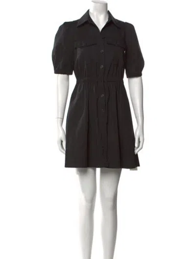 Pre-owned Ba&sh Mini Dress In Black