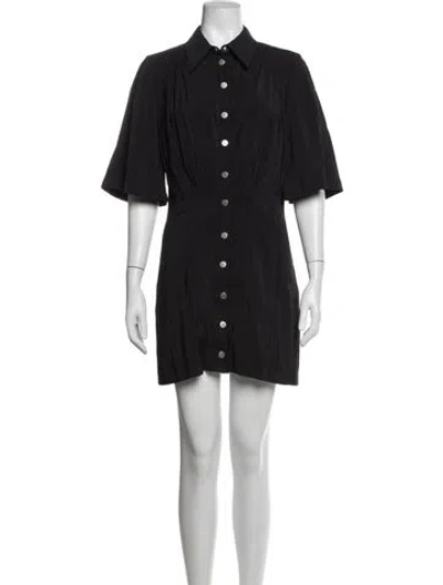 Pre-owned Ba&sh Mini Dress In Blue