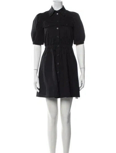 Pre-owned Ba&sh Mini Dress In Blue