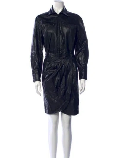 Pre-owned Ba&sh Mini Dress W/ Tags In Black