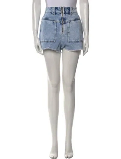 Pre-owned Ba&sh Mini Shorts In Blue