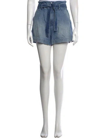 Pre-owned Ba&sh Mini Shorts In Blue