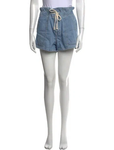 Pre-owned Ba&sh Mini Shorts In Blue