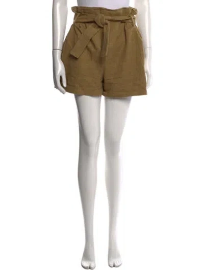 Pre-owned Ba&sh Mini Shorts In Brown/neutrals
