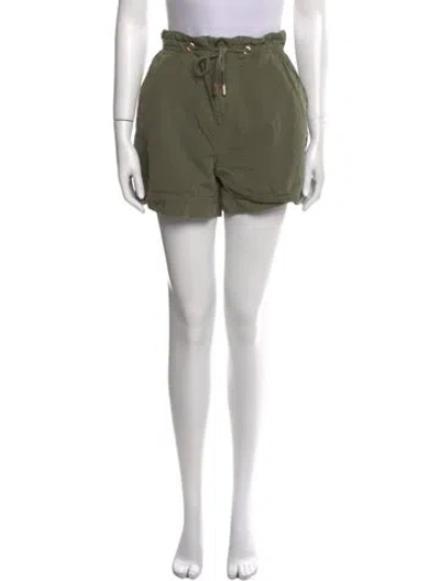 Pre-owned Ba&sh Mini Shorts In Green