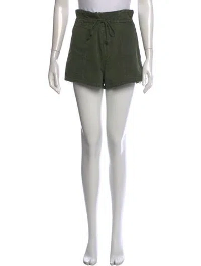 Pre-owned Ba&sh Mini Shorts In Green