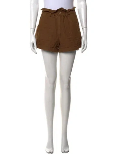 Pre-owned Ba&sh Mini Shorts In Green