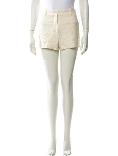 Pre-owned Ba&sh Mini Shorts In Neutral