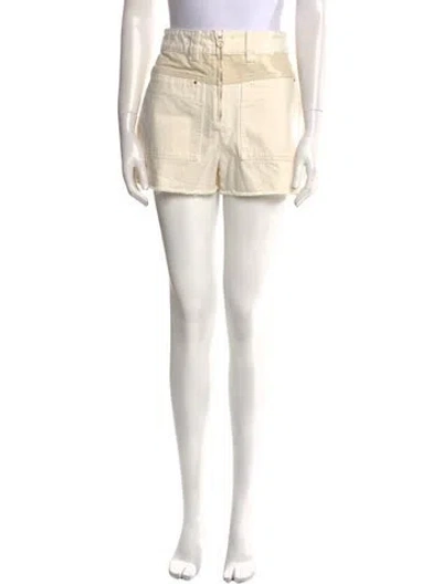 Pre-owned Ba&sh Mini Shorts In Neutral