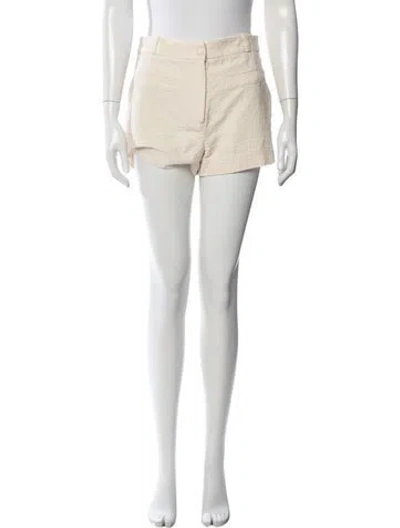 Pre-owned Ba&sh Mini Shorts In Neutrals