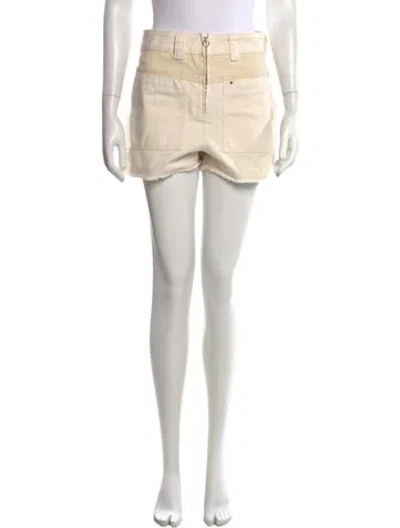 Pre-owned Ba&sh Mini Shorts In Neutrals