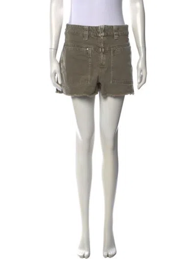 Pre-owned Ba&sh Mini Shorts In Neutrals