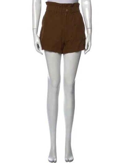Pre-owned Ba&sh Mini Shorts W/ Tags In Brown
