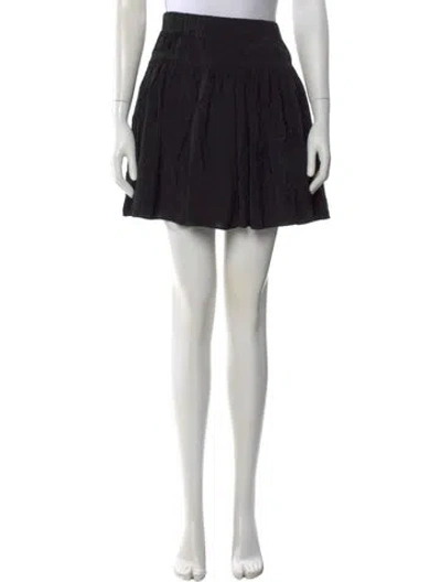 Pre-owned Ba&sh Mini Skirt In Black