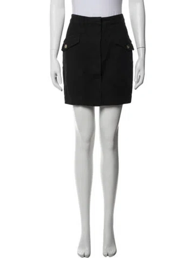Pre-owned Ba&sh Mini Skirt In Black