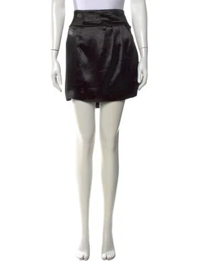 Pre-owned Ba&sh Mini Skirt In Black