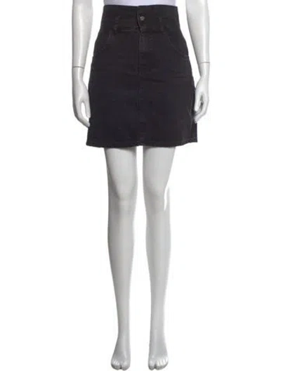 Pre-owned Ba&sh Mini Skirt In Black