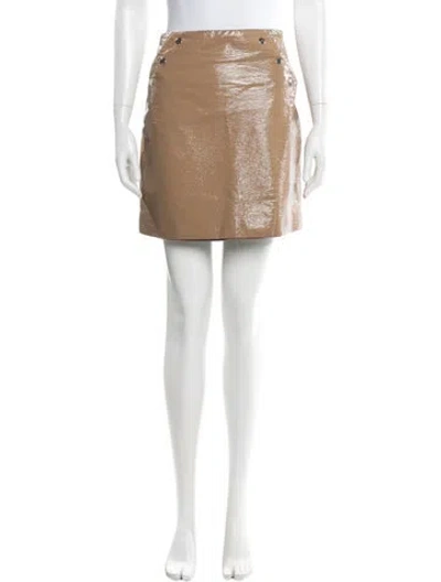 Pre-owned Ba&sh Mini Skirt In Brown