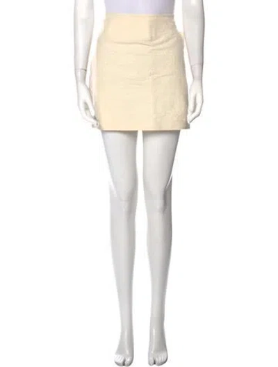 Pre-owned Ba&sh Mini Skirt In Neutral