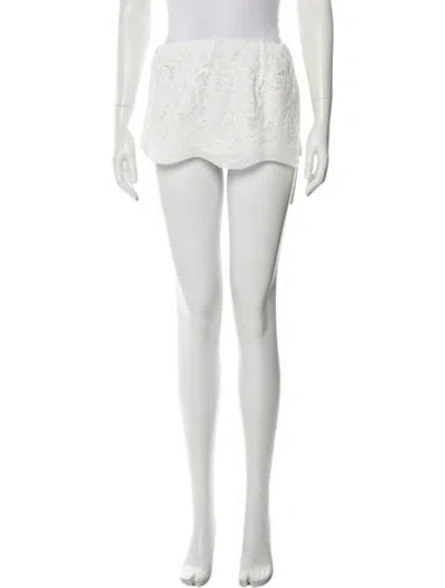 Pre-owned Ba&sh Mini Skirt In Silver