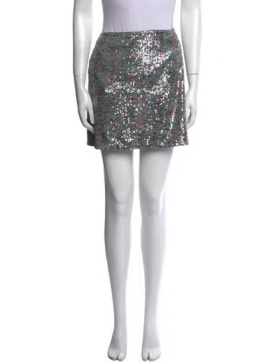 Pre-owned Ba&sh Mini Skirt W/ Tags In Black