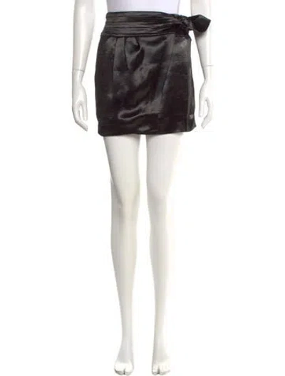 Pre-owned Ba&sh Mini Skirt W/ Tags In Black