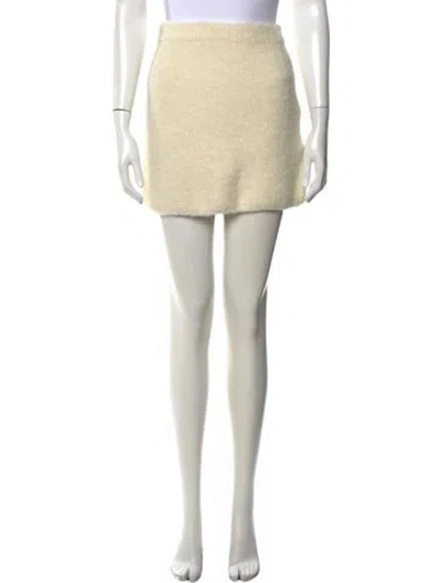 Pre-owned Ba&sh Mini Skirt W/ Tags In Neutrals