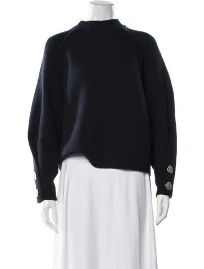 Pre-owned Ba&sh Mock Neck Sweater In Multi