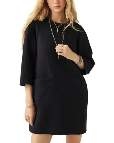 Ba&sh Molyna Wool-blend Dress In Transparent