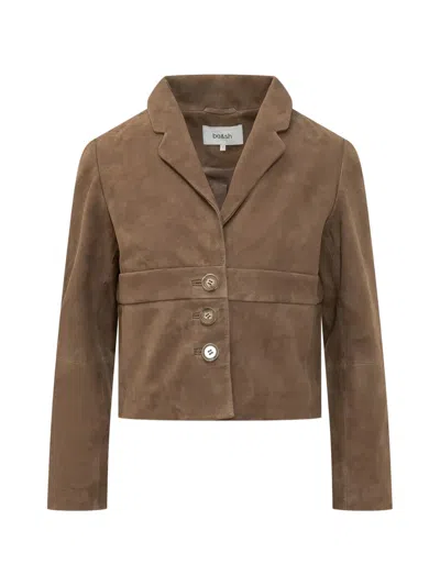 Ba&sh Morfeo Buttoned Jacket In Brown