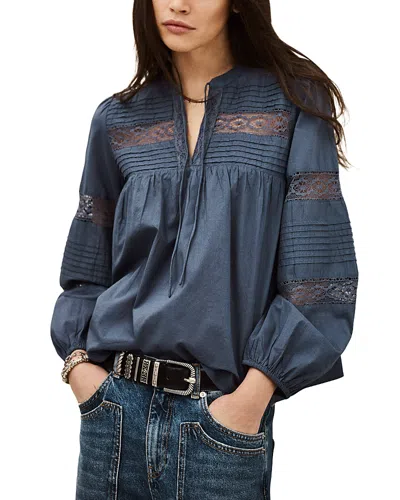 Ba&sh Ba & Sh Nami Blouse In Blue