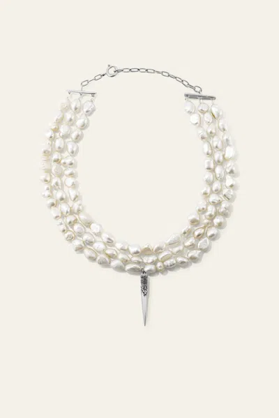 Ba&sh Necklace Blanca For Woman In Metallic