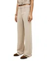 Ba&sh Ba & Sh Nistachio Straight Pants In Neutral