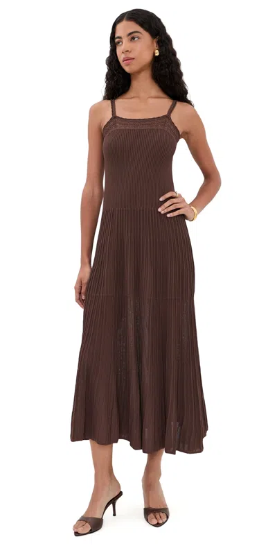 Ba&sh Noto Dress Cafe In Multi