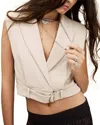 Ba&sh Ba & Sh Nova Crop Top In Neutral
