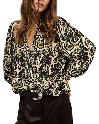 Ba&sh Onada Blouse In Ecru