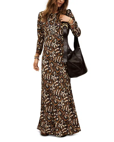 Ba&sh Ba & Sh Onoa Maxi Dress In Brown