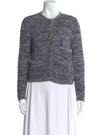 Pre-owned Ba&sh Open Front Sweater In Multi